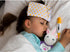 Flutter Hut Get Well Soon Unicorn Plush, Pink Sparkles Message T-Shirt, Purple Sleeves, 8 Inches