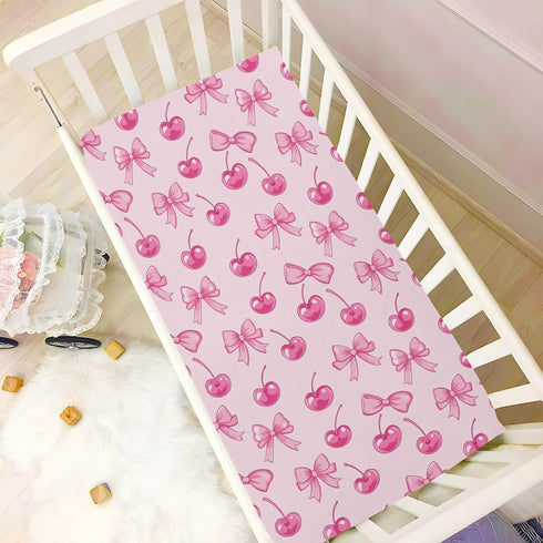 Pack 1, 39" 27" Pfrewn Mini Crib Sheets, n Play Sheets, Stretchy Portable Fitted Playard Sheet, Convertible Playard