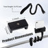 Eiodoni Stroller Phone Holder, Adjustable Flexible Cell Phone Holder, Portable for Stroller with Non-skidding Arm Grip