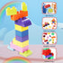 208 Set 3+, Piece Large Building Blocks - Classic Big Bricks Compatible with All Major Brands, STEM Educational Toys