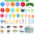 Toys Gifts for 2-6 Years Old, 156 PCS Insect Flower Garden Building Set, Educational Learning for Toddler Girls & Boys
