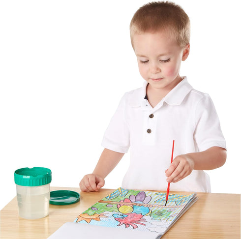 Melissa & Doug My First Paint with Water Coloring Book, Animals, 24 Painting Pages
