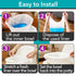Joworthy 200 Summer Pcs Potty Liners for Infant My Size Potty Pro, Disposable Potty Bags with Elastic Edge, Easy-Clean