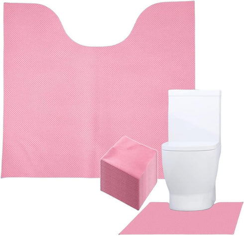 SYMHHA 20 Pack Commodes,Potty Upgraded Disposable Toilet Mats for Clean&Hygienic Bathroom,Super Absorbent Toilet Floor