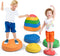 voopark Stepping Stones for Kids - 5 Pack Non-Slip Balance Stepping Stones, Sensory