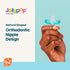 0M+, 100% RaZbaby JollyPop Pacifier, Holder w/Detachable Baby Pacifier, Stuffed Animal RaZbuddy, All Ages Medical Grade