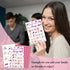 Sleepover Party Bingo Game, 24 Player Pajama Bingo Cards Set for Family Activity, Sleepover Party Supplies