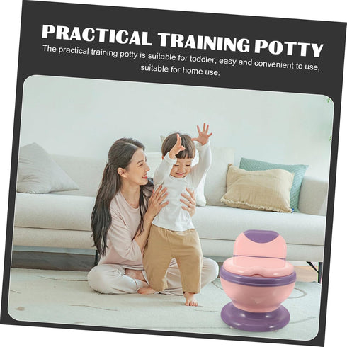DOITOOL Cushion Portable Potty Training Toilet Kids Potty Newborn Products Elder Upholstered Large