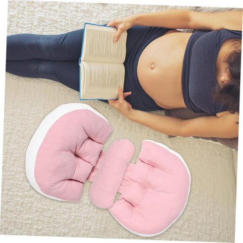 Hemoton U-Shaped Cooling Pillow for Pregnant Women - Back Pain Relief