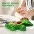 HouseBegan Mini Turtle Sandbox Zen Garden for Desk, Desktop Turtle Sandbox with Lid on The Go for Office Stress Relief