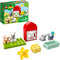 LEGO DUPLO Town Farm Animal Care 10949 Toy for Toddlers, Girls and Boys 2 Plus Years with Duck, Pig, Sheep