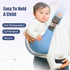 Beyoik 10-30 lbs(Grey) Baby Sling Carrier,Baby Sling,Toddler Carrier,Adjustable and Non-Slip Hip Seat Carriers Carrying