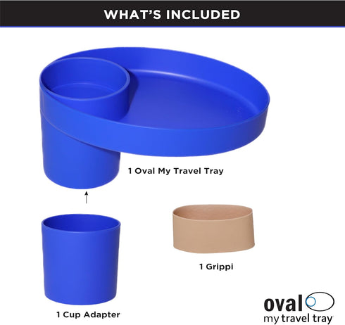Travel Tray Extend Your Current Cup Holder to Hold Your Cup Plus a Tray for Kids Car Seat Allowing Snacks, Toys