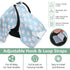 DOMIKING Baseballs Balls Blue Print Baby Car Seat Cover Breathable Infant Car Seat Cover for Babies Lightweight Carseat