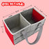 Carrying Case for Tonies Starter Set - Storage Bag for Tonies Figurine, Red Felt Cloth Toy Bag