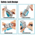 PandaEar Toddler Safety Wrist Link - Blue Child Harness Leash