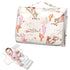Portable Changing Pad for Baby - Cute Rodeo Cowgirl Waterproof Diaper Changing Mat Travel Changing Pad with Built