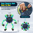 estardaa 8Pcs Fidget Spinners Glow in The Dark, Fingertip Gyro DIY Deformable Robot Funny Sensory Fidget Toys
