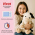 &Boys,12.5inch Easfan Microwavable & Weighted Stuffed Animals Cow Heating Plushie for Warmth-Comfort Cute Soft Plush