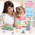 32pcs Magnetic Blocks Building Cubes for Toddlers, Creative Learning Toys for Preschool Montessori Sensory