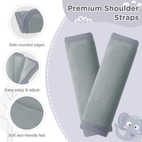 Set, 2 Pack 2 Car Seat Potty Training Protector Waterproof Piddle Pad for Baby Toddlers, Leak-Proof Car Seat Liner