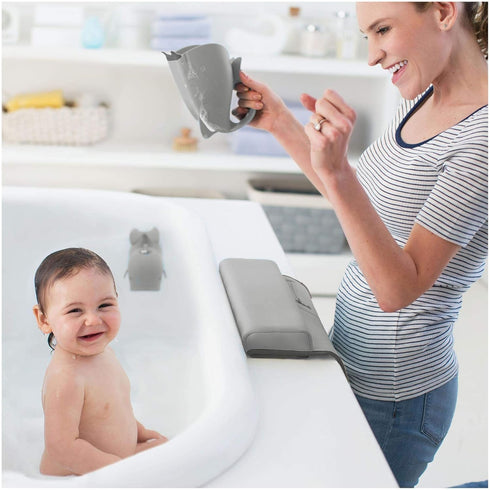 Skip Hop Moby Baby Bath Spout Cover, Universal Fit, Grey