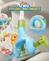 RSEPD Pack 0-6 Crib Mobile With Music And Lights, Mobiles For Cribs, Baby Mobile Arm Toys Hanging For Bassinets Girls
