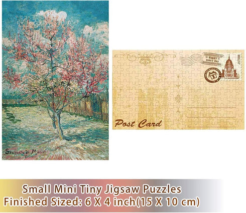 3 Pack Mini Jigsaw Puzzles 150 Pieces for Adults - Small 6 x 4 Inches House Entertainment Toys Home Decor