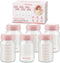 6PCS Breastmilk Storage Bottle Compatible with Spectra S1/S2/SG/9Plus /Motif Luna Flange, Wide-Neck