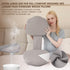 Chilling Home Pregnancy Pillow - Upgraded Memory Foam Maternity Pillow for Pregnant Women - Wedge Pillows for Sleeping