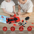 RC Toy 2 in 1 Remote Control Racing Car Building Blocks, 351 Pcs DIY Engineering Construction Toy for Kids 6-12
