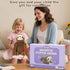 11 21 inches Joyreal Sloth Sensory Weighted Vibrating Pillow, Pressure Activated for Kids Adults, Plush Minky Soft