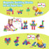 1.38 inch Magnetic Blocks Toddler Toys, 30pcs Translucent Building Blocks for Ages 2-7, Preschool STEM Montessori Toys