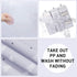 3-in-1 Orzbow Hanging Diaper Caddy Organizer for Changing Table, Nursery Organization and Diaper Stacker for Crib Wall