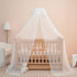 HanYun Baby Bed Canopy with Adjustable Clip-on Stand Baby Crib Cot Net Tent