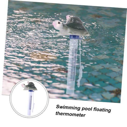 Swimming 0-50c Beavorty Floating Turtle Pool Thermometer Waterproof Cartoon Animal Temperature Meter for Pool and Hot