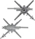 BMC Toys WW2 88mm 2pc BMC Classic German Artillery - Gray Plastic Army Men Accessories