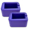 BPA-Free Car Seat Belt Buckle Booster (Size: Short, Model: Side Slit) - Snaps Around Receptacle, Gift Fun Kid Stickers