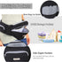180 Baby Hip Carrier with Foldable Seat Up-Down for Infant,Adjustable Straps Also as Waistband Extender,Huge