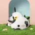 12") Onsoyours Cute Cow Plushie with Sunflower Headwear, Soft Stuffed Milk Love Cow Squishy Plush Animal Toy Flower Cow