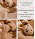Teddy Bear | Lamb Lovey Comforter Toy for Babies, Cuddly Plush Security Blanket for Newborns, Snuggle Toy 12inch (Brown