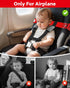 Duythy Airplane Harness for Toddlers with Soft Shoulder Pad Child Airplane Safety Travel Harness for Kids Baby Travel