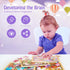 Wooden Puzzles Toys for Kids Ages 3-5, Set of 4 Packs with 20-Piece Unicorn Mermaid Princess Jigsaw Puzzles,