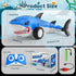 Kids,2.4Ghz Shark Remote Control Car for Electric RC Shark Toys with Glowing Light and Flexible Tail,Rechargeable Robot