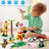 HOGOKIDS 20 Pack Animals Building Blocks - Party Favors for Kids, Easter Gifts, Goodie Bags, Classroom Prizes for Ages