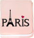 CafePress Paris Baby Blanket, Super Soft Newborn Swaddle
