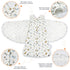 100% 3-Way 1.0 3-6 Swaddle-Blanket Baby Girl & Boy Swaddles Newborn Infant Transition Cotton Wrap Blankets, Adjustable