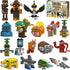 Myth Qholve Italian Brain Rot Unique Cartoon Characters Building Blocks 17 in 1 Educational