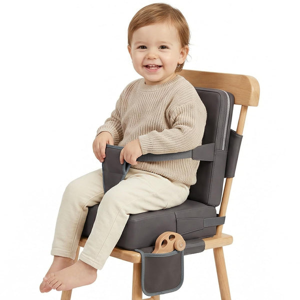 Booster Seat for Kitchen Chair, Non-Slip Toddler Booster Seat for Dining Table