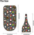 Nanyizly Set 0-6m Gnomes Mushrooms Frog Flower Newborns Beanie Swaddle Blanket Baby Receiving Blankets for Infant Boy